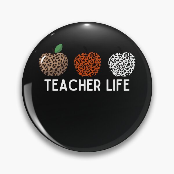 Item preview, Teachers Life Leopard Pattern Apples designed and sold by RedSparkle.