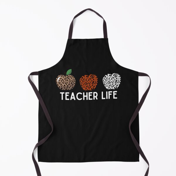 Item preview, Teachers Life Leopard Pattern Apples designed and sold by RedSparkle.
