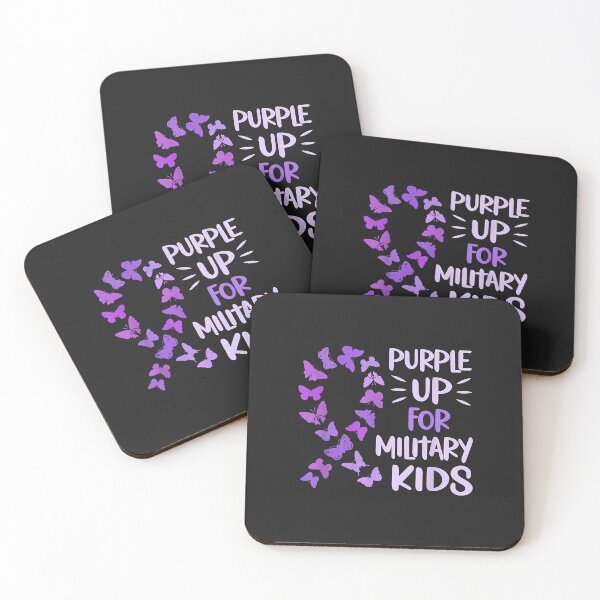 Item preview, Purple Up Military Child Butterfly Military Brats Month designed and sold by marcipattysk1i.