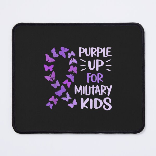 Item preview, Purple Up Military Child Butterfly Military Brats Month designed and sold by marcipattysk1i.