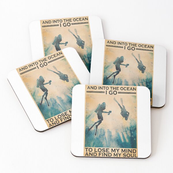 Item preview, Scuba Divers Into The Ocean I Go To Find My Soul designed and sold by Aniondomi13.