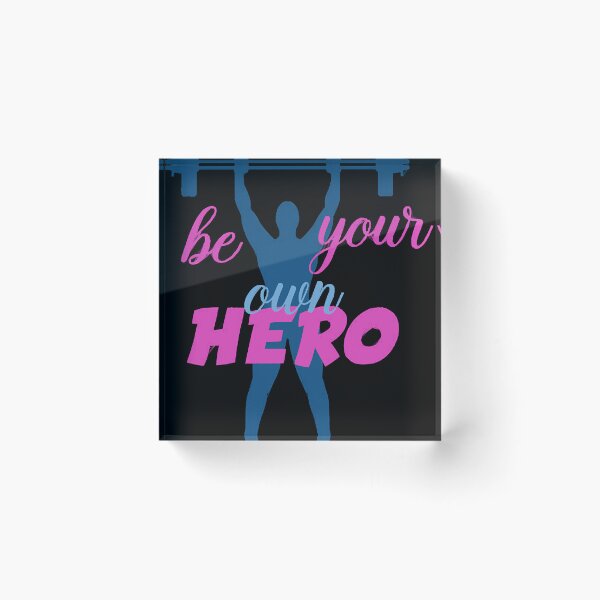 Item preview, Be Your Own Hero Bodybuilder Gift designed and sold by scamaccazflz539.