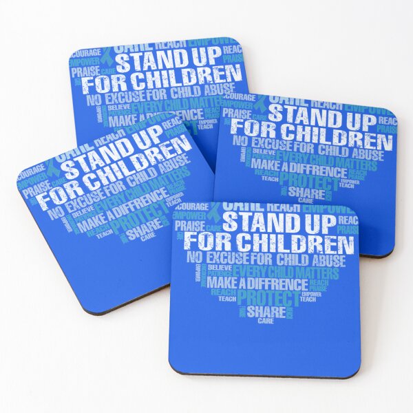 Item preview, Child Abuse Prevention Heart Word Cloud Support Classic T-Shirt designed and sold by TobiasaGrunder.
