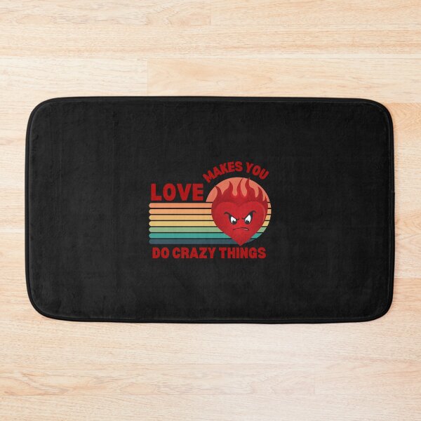 Item preview, Love Makes You Do Crazy Things Retro Angry Heart Red Design designed and sold by Lynette1241.