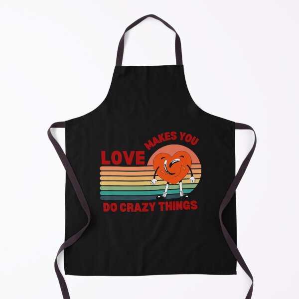 Item preview, Love Makes You Do Crazy Things Retro Crazy Heart Red Design designed and sold by Lynette1241.