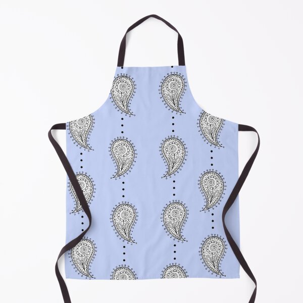 Item preview, Periwinkle Blue Floral Paisley Pattern,Cute,very peri, modern, vintage, Simple, boho, bohemian designed and sold by Tamas Das.