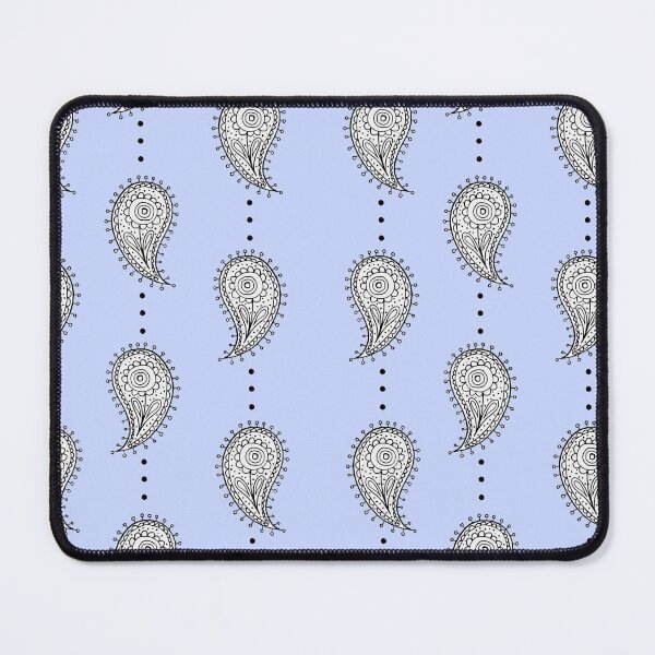 Item preview, Periwinkle Blue Floral Paisley  Pattern,Cute,very peri, modern, vintage, Simple, boho, bohemian designed and sold by Tamas Das.