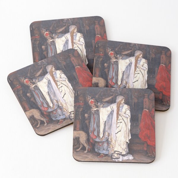 Item preview, King Lear Act I Scene I - Edwin Austin Abbey -1898 designed and sold by funnyhalloween.