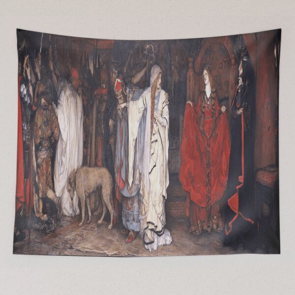 Item preview, King Lear Act I Scene I - Edwin Austin Abbey -1898 designed and sold by funnyhalloween.