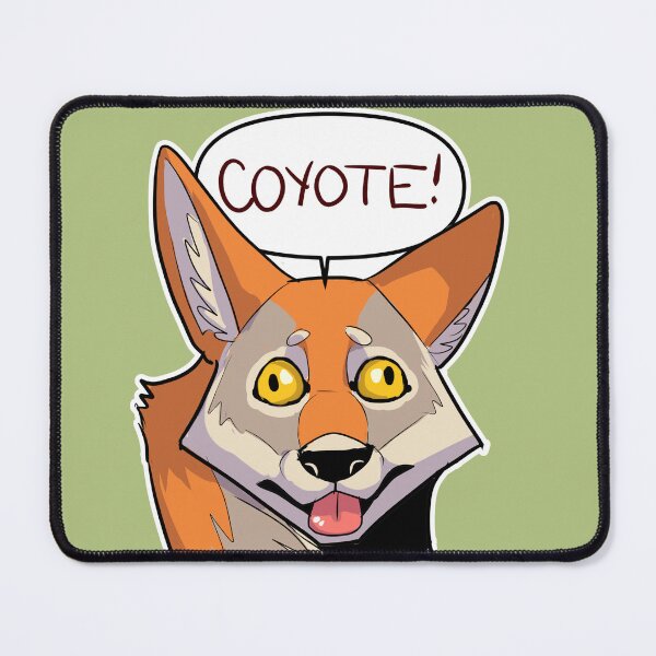 Item preview, coyote! designed and sold by critical-error.