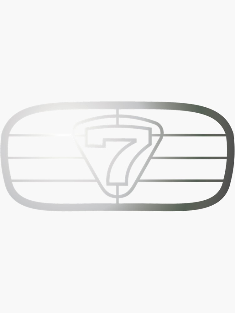 "CATERHAM 7 Essential TShirt" Sticker for Sale by AngelikaDrisner