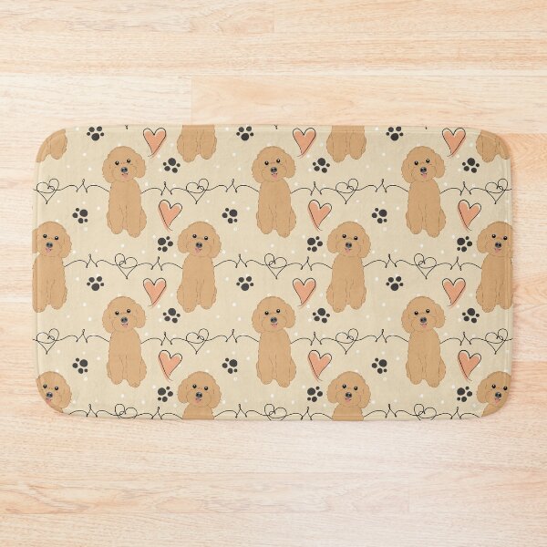 Item preview, LOVE Red Poochon Bichon Poodle designed and sold by Lulupainting.