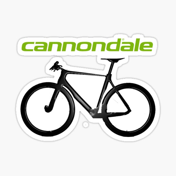 2 x individuelle Cycle/Fahrrad "Cannondale-Zyklen" Aufkleber/Sticker