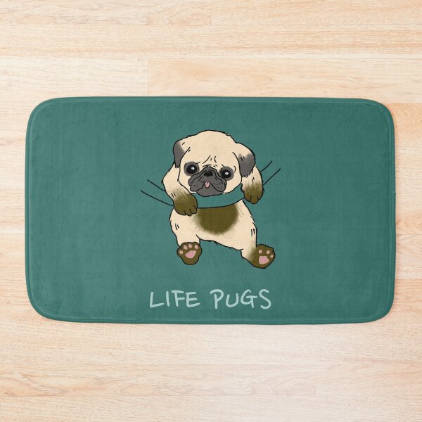 Item preview, Life Pugs. Cute Carlino Pug Hanging designed and sold by Rebel-Design.