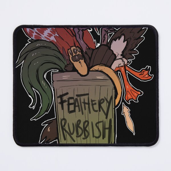 Item preview, birds! and a gryphon! in a trash can! designed and sold by critical-error.
