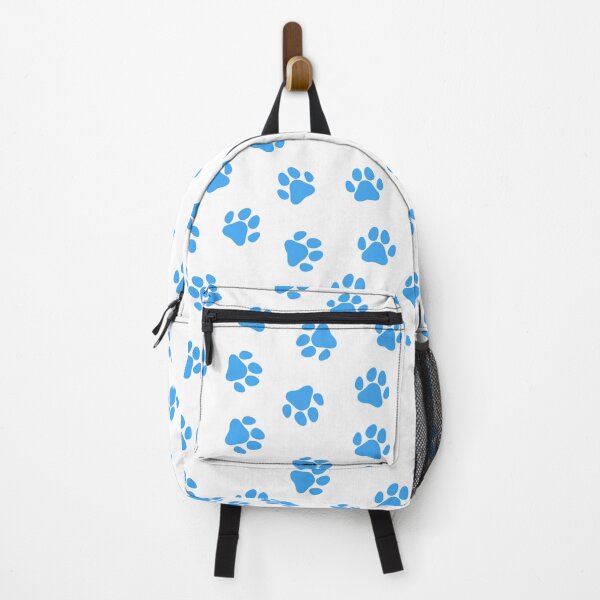 Item preview, Light blue Dog Paw Print Pattern designed and sold by patterniastudio.