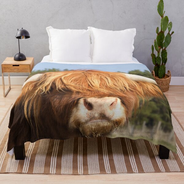 Item preview, Shaggy-Haired Highland Cow designed and sold by rawshutterbug.