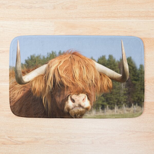 Item preview, Shaggy-Haired Highland Cow designed and sold by rawshutterbug.