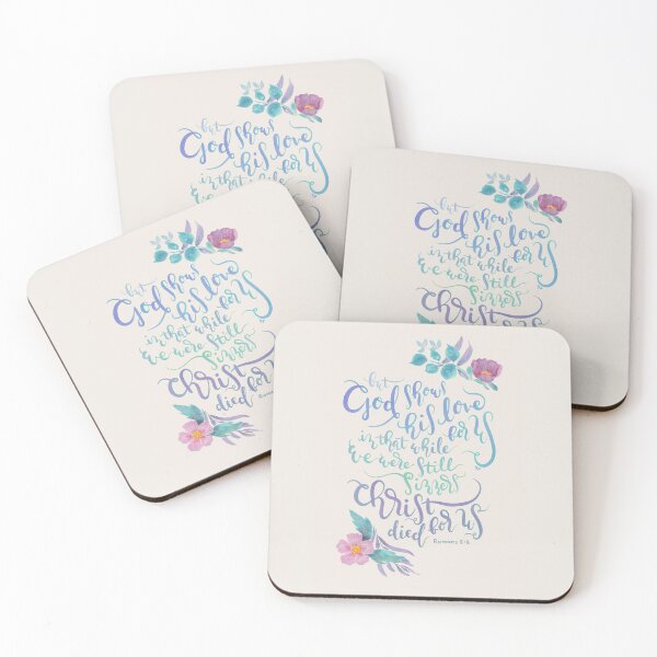 Item preview, God Shows His Love For Us - Romans 5:8 designed and sold by joyfultaylor.