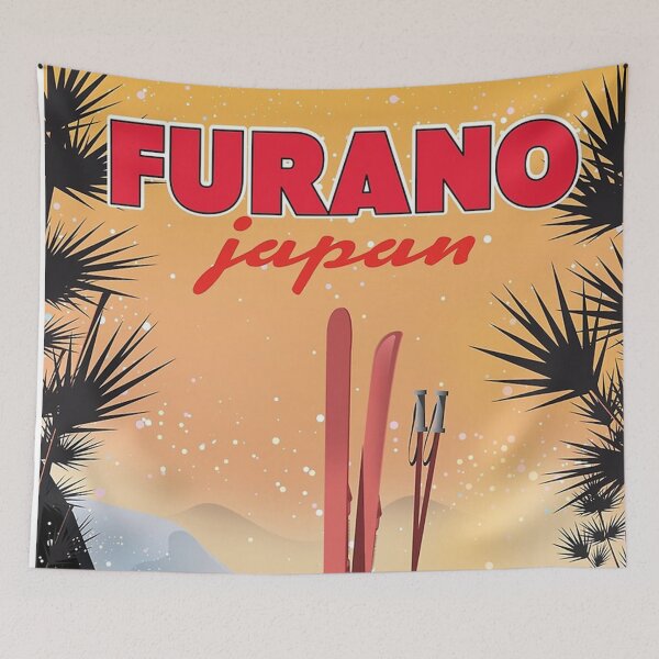 Item preview, Furano Japan ski poster designed and sold by frinkmichael.