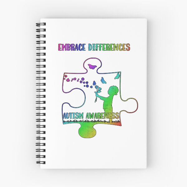 Item preview,  Embrace Differences Autism Awareness Rainbow Puzzle  designed and sold by nvdesign.