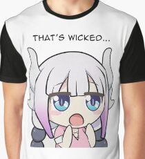 Kanna Kamui - Miss Kobayashis Dragon Maid - That's Wicked! Graphic T-Shirt