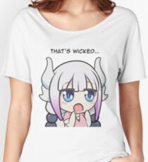 Kanna Kamui - Miss Kobayashis Dragon Maid - That's Wicked! Women's Relaxed Fit T-Shirt