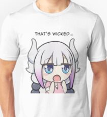 Kanna Kamui - Miss Kobayashis Dragon Maid - That's Wicked! Unisex T-Shirt