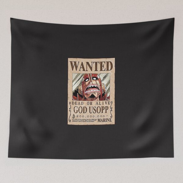 Item preview, God Usopp Wanted Poster Classic T-Shirt designed and sold by izattagno.