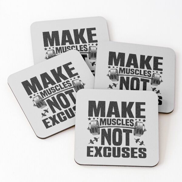Item preview, Make Muscle Not Excuses designed and sold by GuwdTCo.