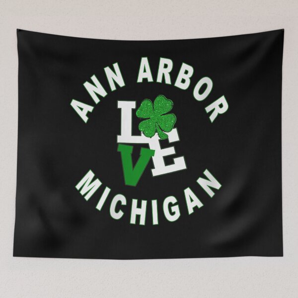 Item preview, Womens Happy St. Patricks Day, Ann Arbor, Michigan  designed and sold by JACQUELINEMON.
