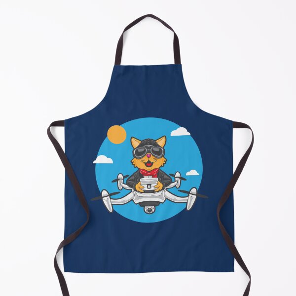 Item preview, Cat Drone Pilot Flying   designed and sold by Violetpouadams.