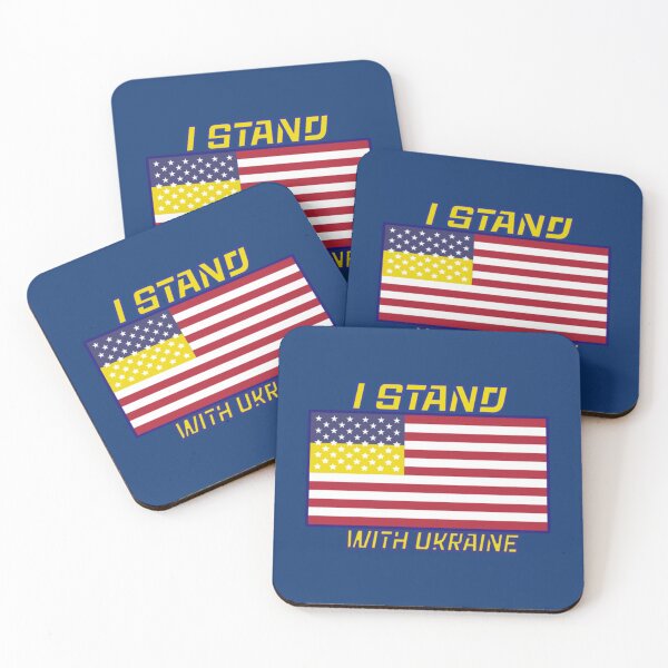 Item preview, I stand with Ukraine flag   designed and sold by Violetpouadams.
