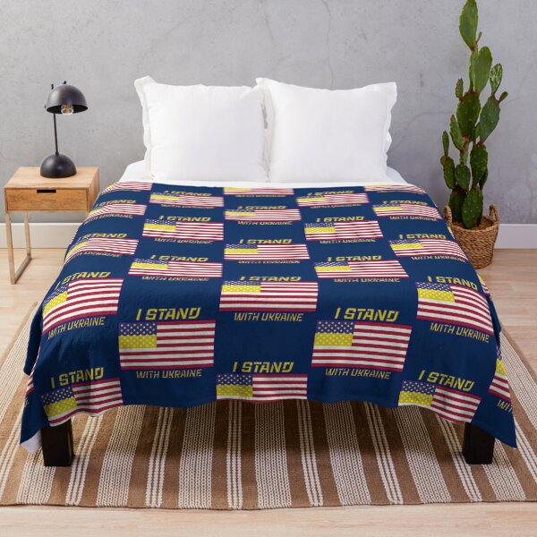 Item preview, I stand with Ukraine flag designed and sold by Violetpouadams.