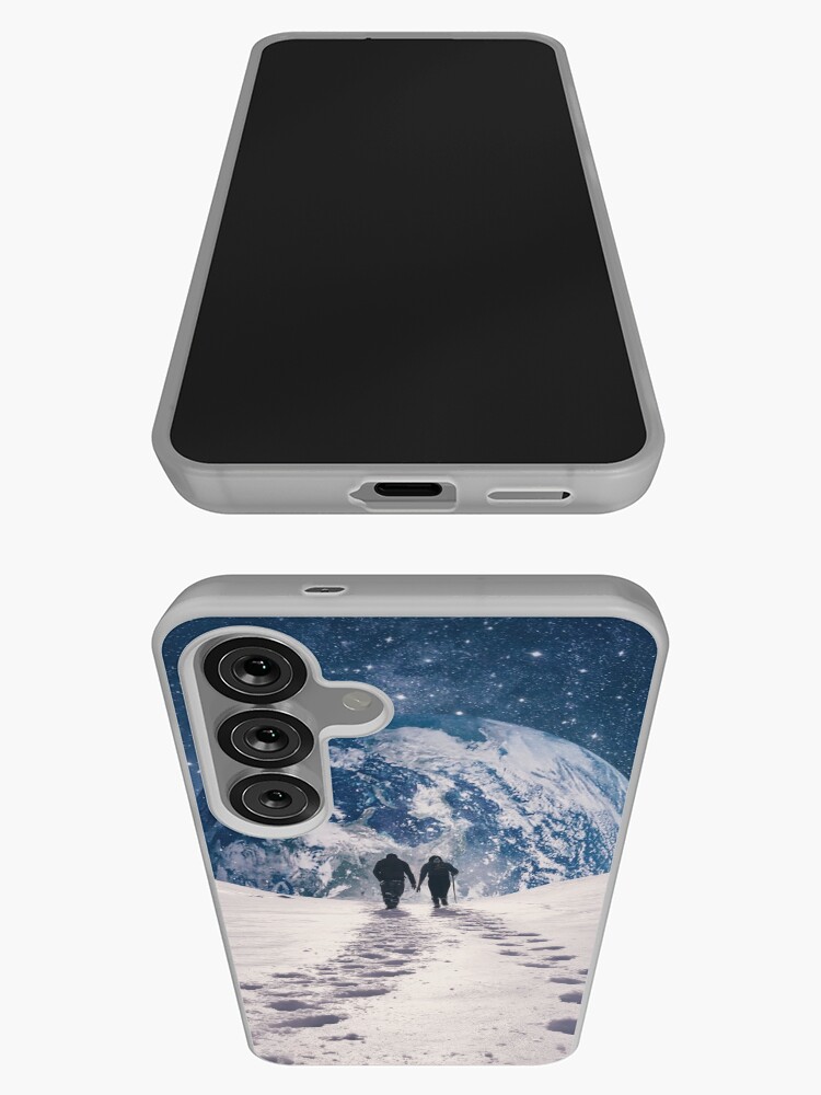 Thumbnail 3 of 4, Samsung Galaxy Phone Case, Pale Blue Dot designed and sold by buko.