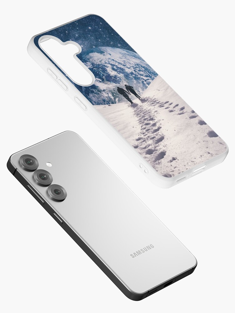 Thumbnail 2 of 4, Samsung Galaxy Phone Case, Pale Blue Dot designed and sold by buko.