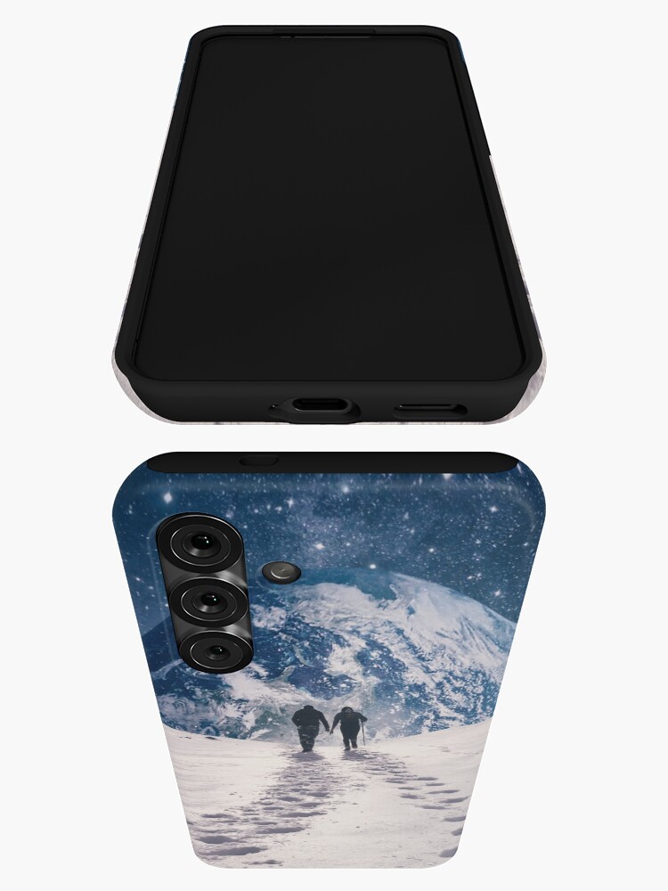 Thumbnail 3 of 4, Samsung Galaxy Phone Case, Pale Blue Dot designed and sold by buko.