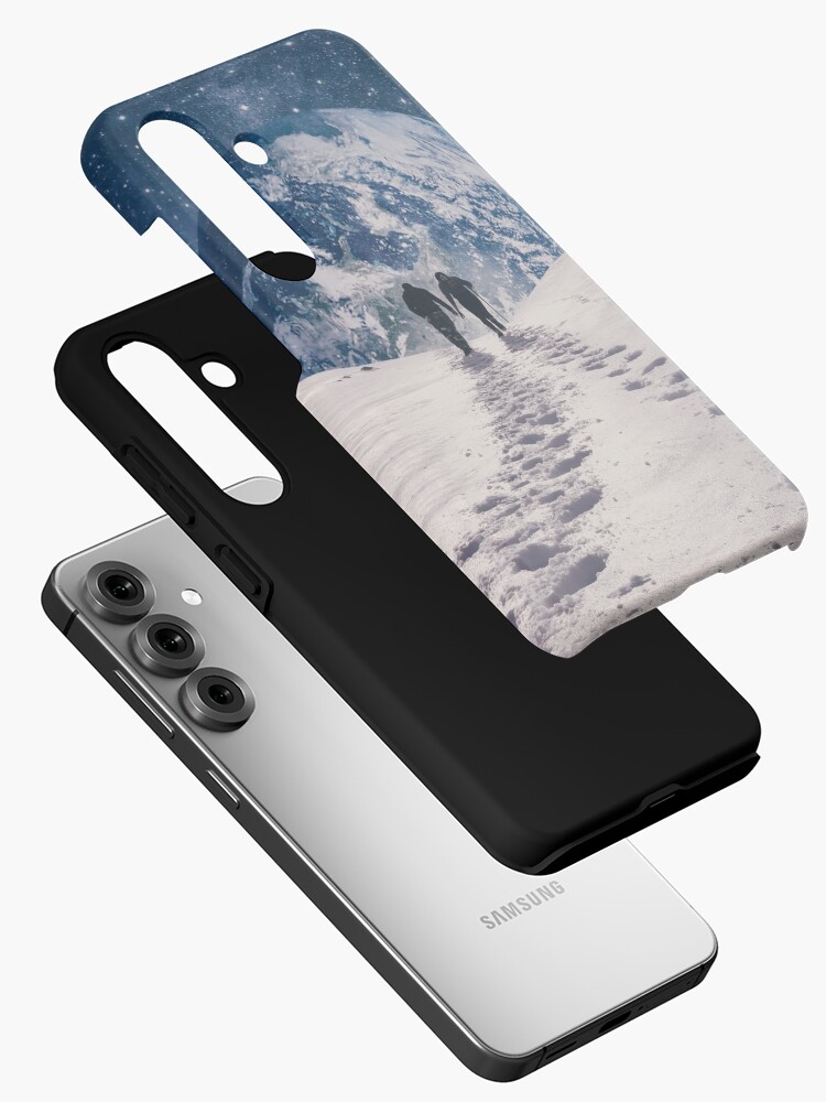 Thumbnail 2 of 4, Samsung Galaxy Phone Case, Pale Blue Dot designed and sold by buko.