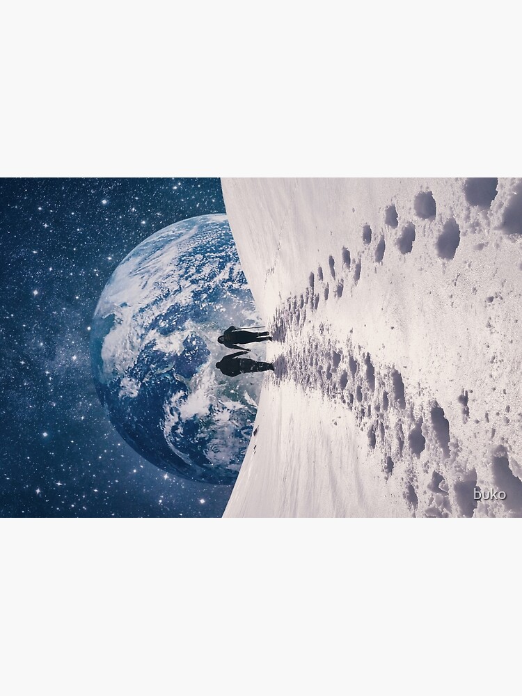 Thumbnail 2 of 2, Laptop Skin, Pale Blue Dot designed and sold by buko.