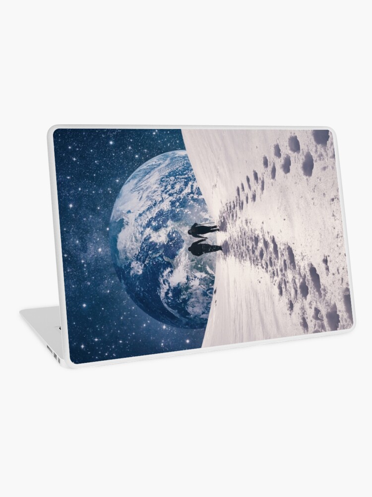 Thumbnail 1 of 2, Laptop Skin, Pale Blue Dot designed and sold by buko.