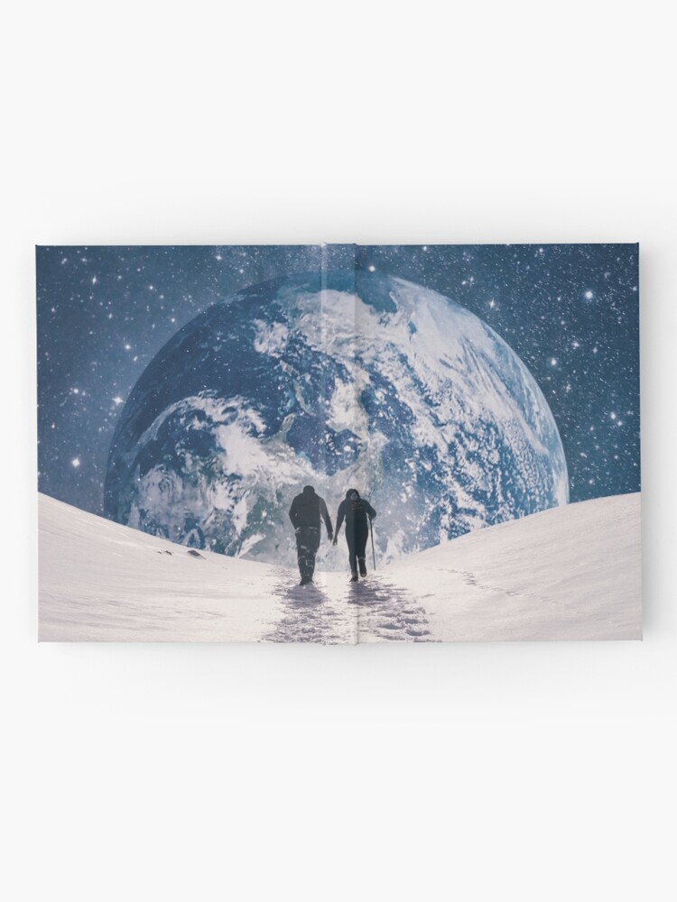Thumbnail 2 of 3, Journal, Pale Blue Dot designed and sold by buko.