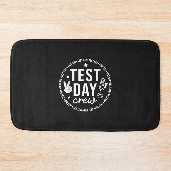 Item preview, Test Day Crew Teacher Student Testing Day Funny Test Day designed and sold by marcipattysk1i.