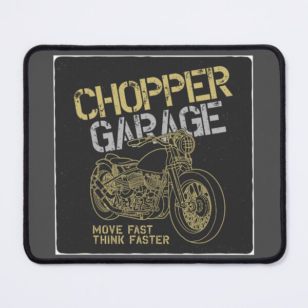 Item preview, Chopper bike garage designed and sold by MAF_Merch.