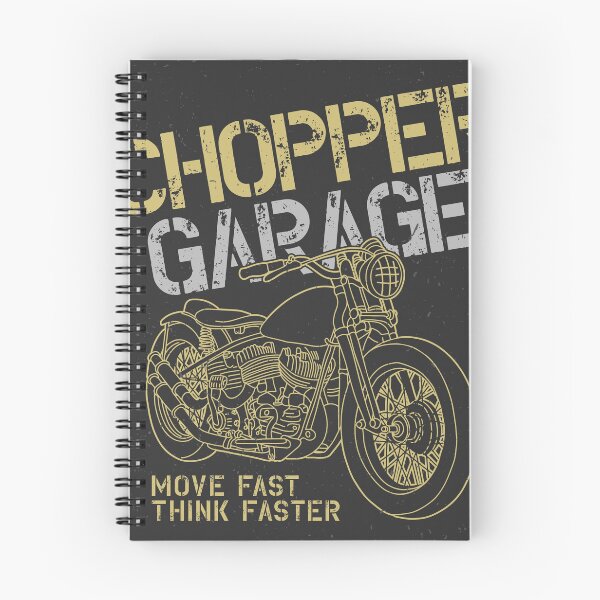 Item preview, Chopper bike garage  designed and sold by MAF_Merch.
