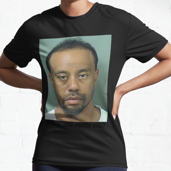 Tiger Woods Mugshot  Active T-Shirt