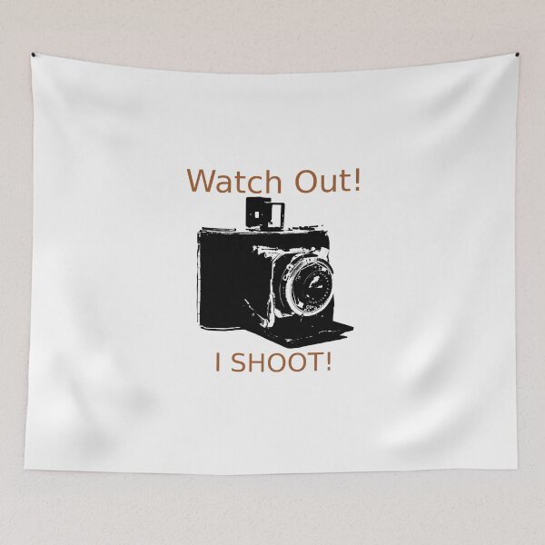 Item preview, Watch out! I Shoot Photos! designed and sold by cgarphotos.