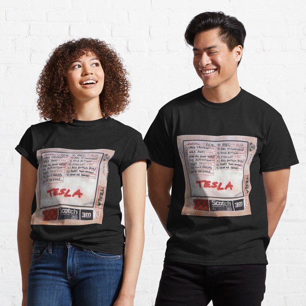 Tesla 2007 Real To Reel Tour Shirt - ReproTees - The Home of