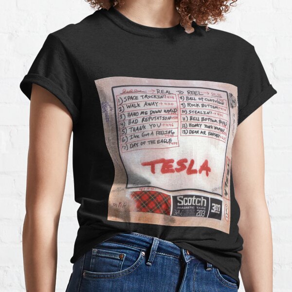 Tesla Band Album Women%27s Clothing for Sale