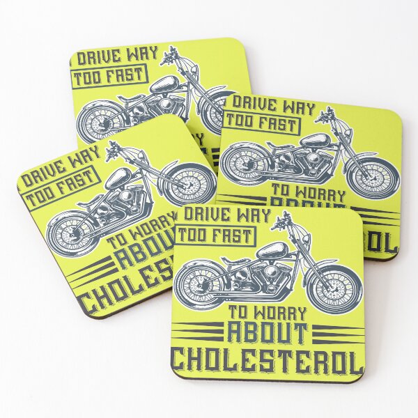 Item preview, I Drive Way Too Fast To Worry About Cholesterol designed and sold by RED FIR.
