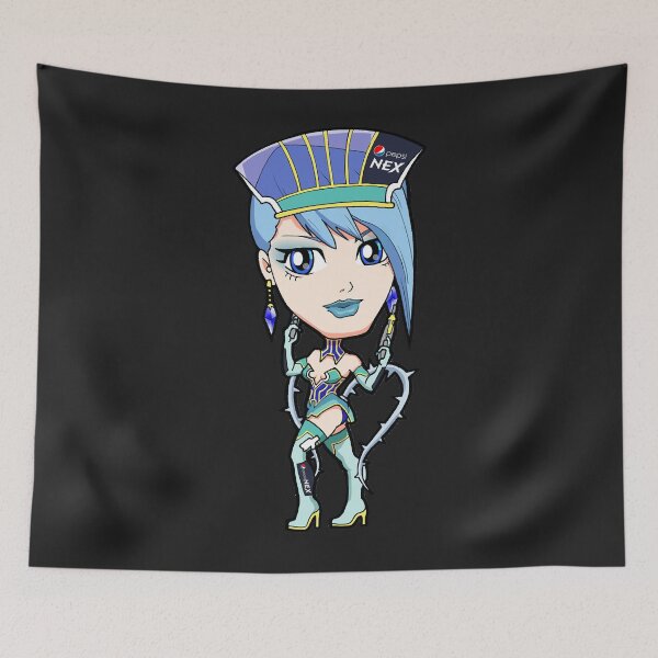 Item preview, Tiger and Bunny - Blue Rose Chibi Tiger & Bunny Sticker designed and sold by marcipattysk1i.